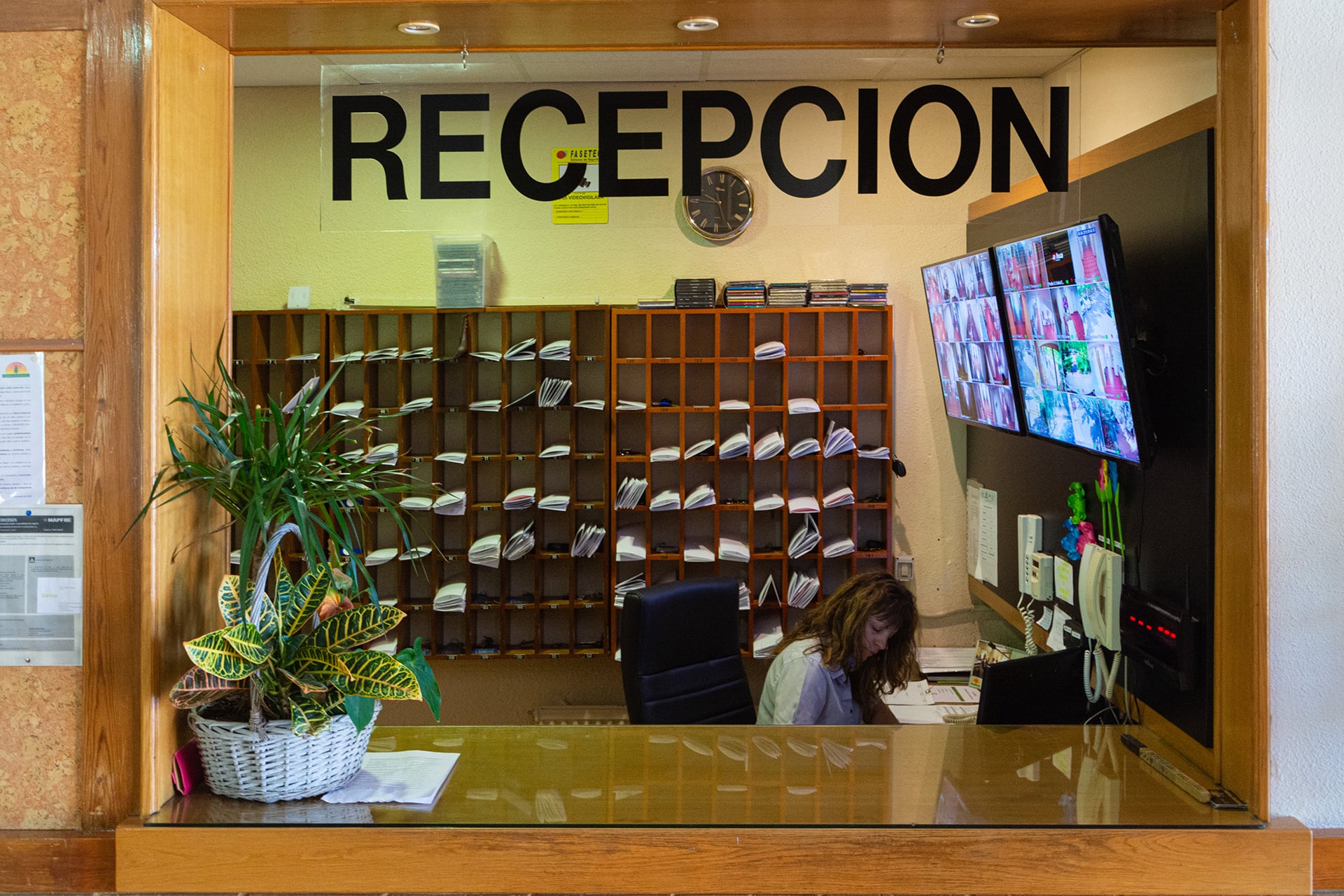 Recepción Residencia Juan Pablo