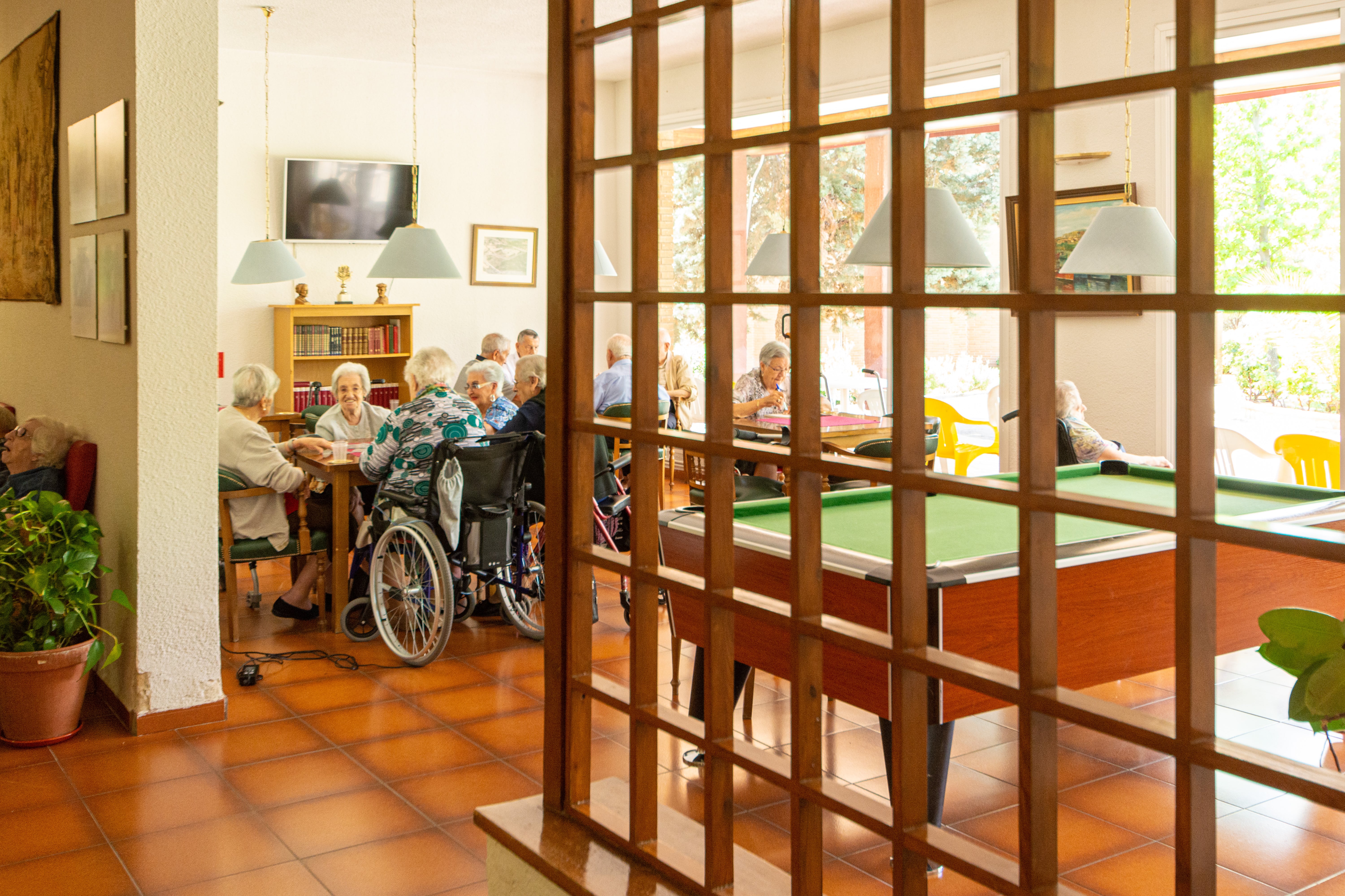 Terapia Ocupacional, Sala de Juegos Residencia Juan Pablo II