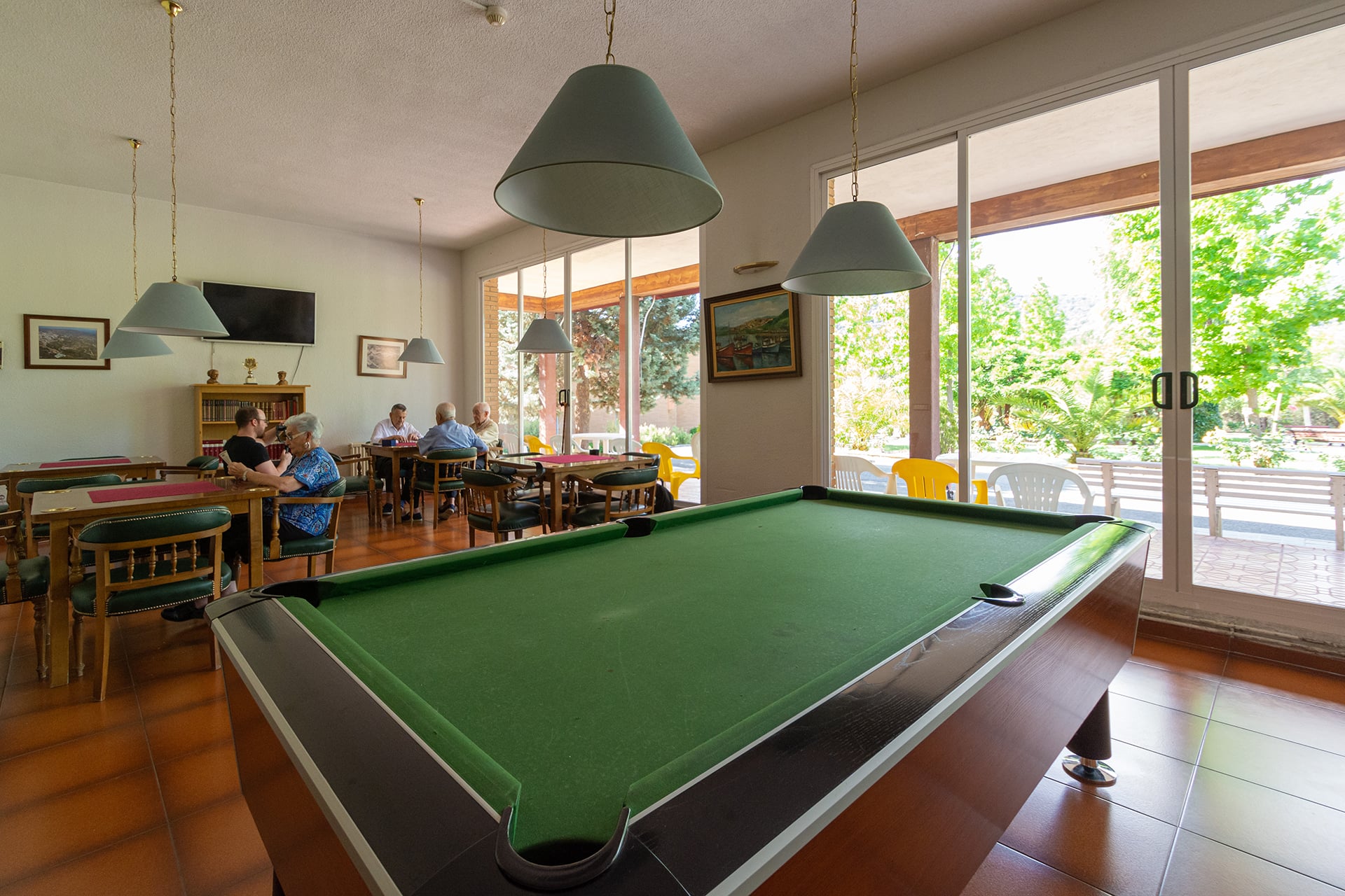 Sala de Tv y Juegos residencia Juan Pablo II